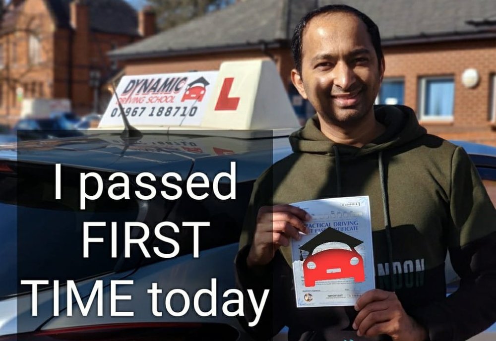 Successful Dynamic Driving School learner 2